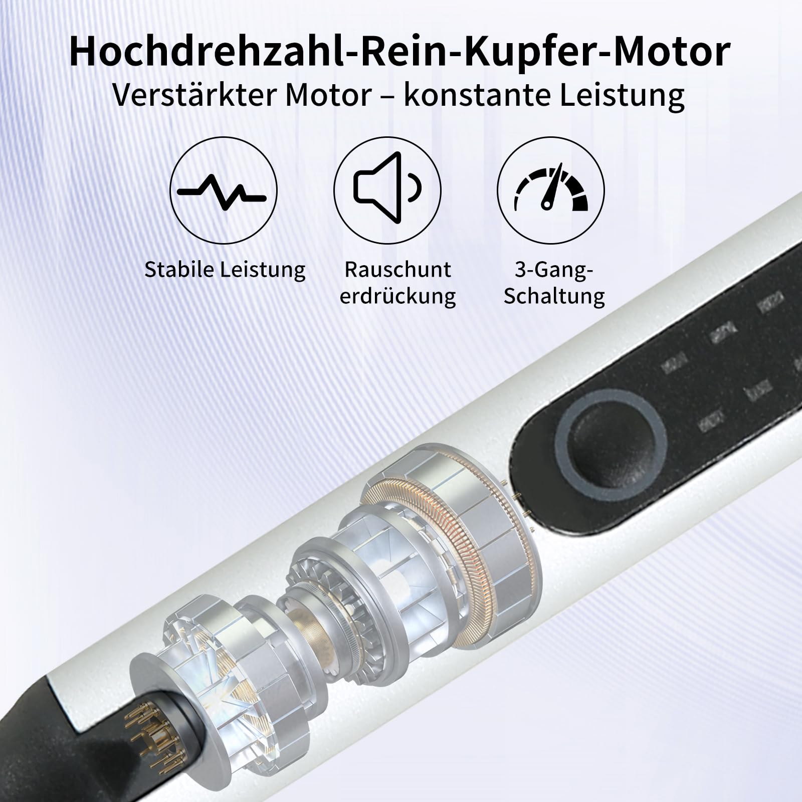 Gravierstift mit 30 Bits, Elektrischer Gravierstift, Kabelloser elektrischer Gravur Stift, Tragbares Gravur gerät, wiederaufladbares, für Glas, Holz, Kunststoff, Metall, Stein