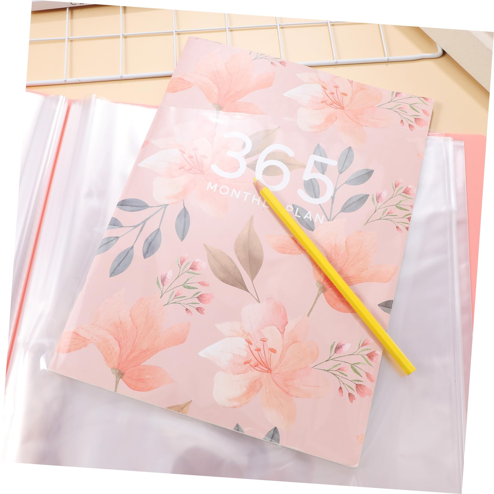 PRETYZOOM Cartella Raccoglitore 3 Pezzi in Plastica con Capacità Ampia e Robusta per Ufficio e Riunioni, Stile Elegante e Minimalista con Proteggi Documenti 40 Pagine