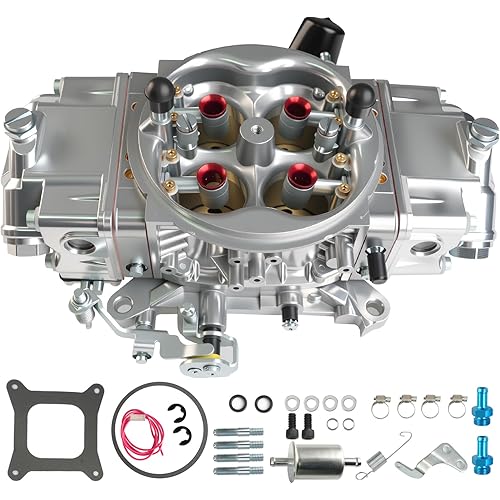 BR-67201 4 Barrel 850 CFM For Holley Brawler Carburetor Double Pumper Mechanical