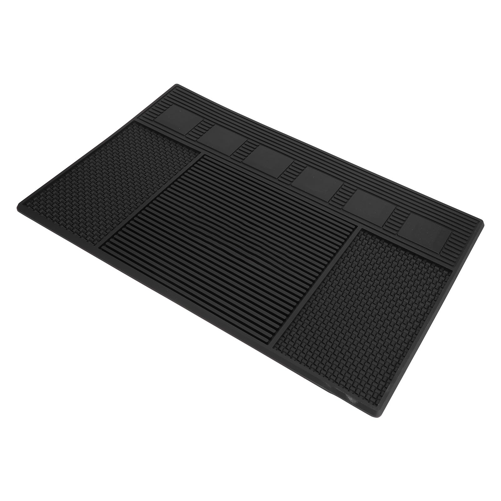 Barber Organizer Mat Station Mat, Salon Barbershop Work Station Pads Clipper Counter Mat - Image 3
