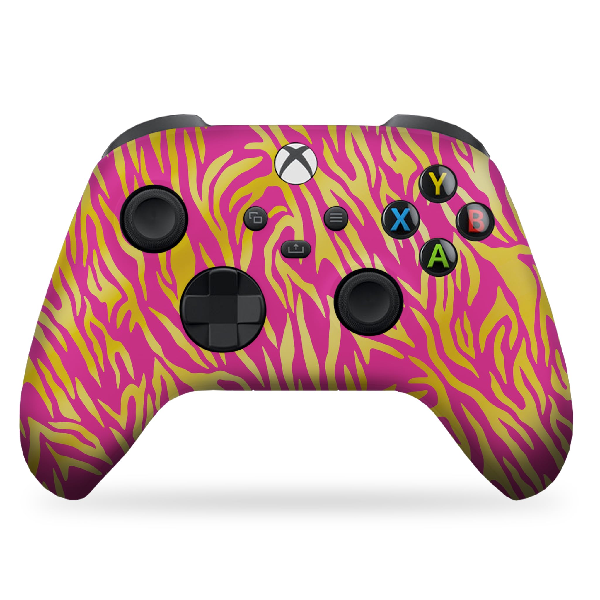 DreamController Nobility Tigger Custom X-box Controller Wireless compatible with X-box One/X-box Series X/S Proudly Customized in USA with Permanent HYDRO-DIP Printing (NOT JUST A SKIN)