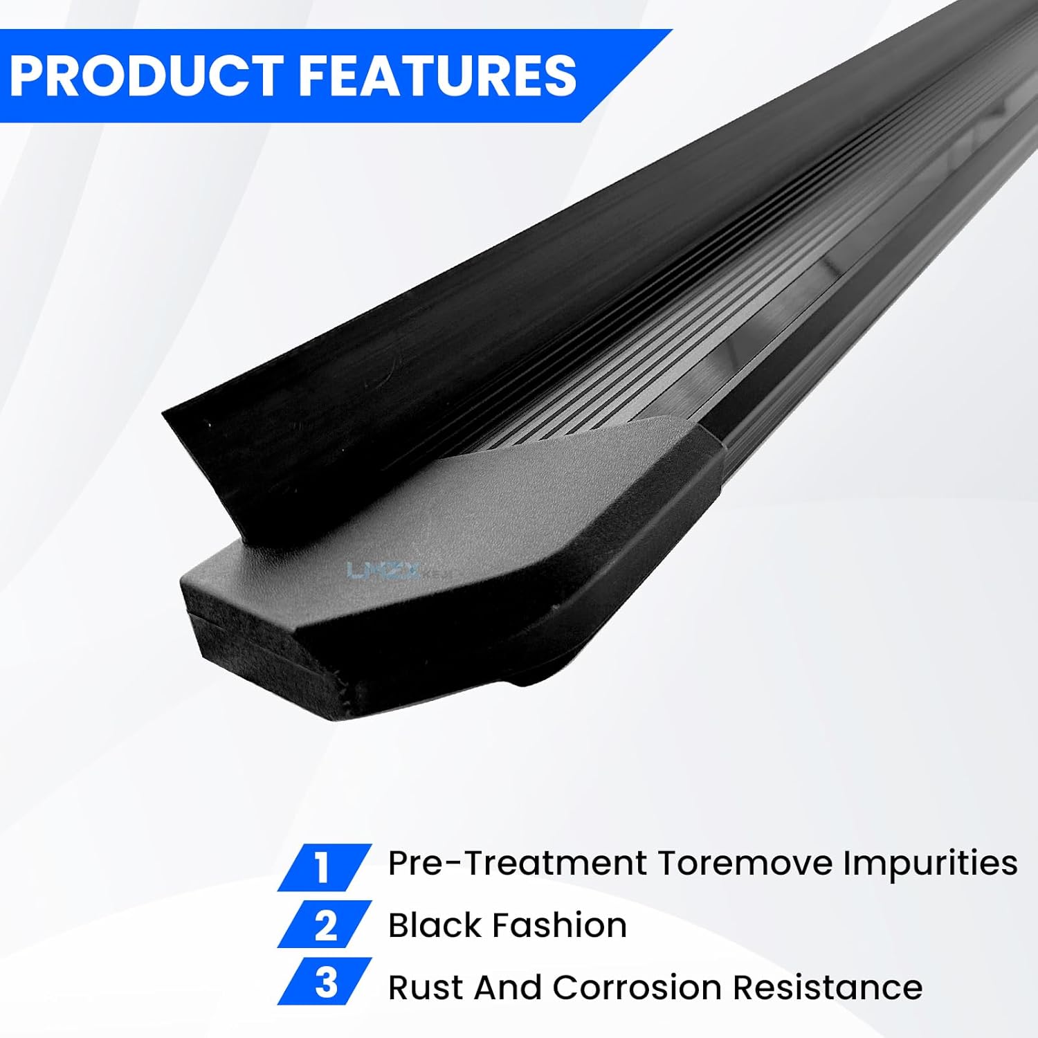 Running Boards Side Steps Compatible with 2009-2015 Honda Pilot, 5 Inch Black Aluminum Heavy Duty Step Nerf Bars Rock Sliders, 2 PCS with Mounting Brackets