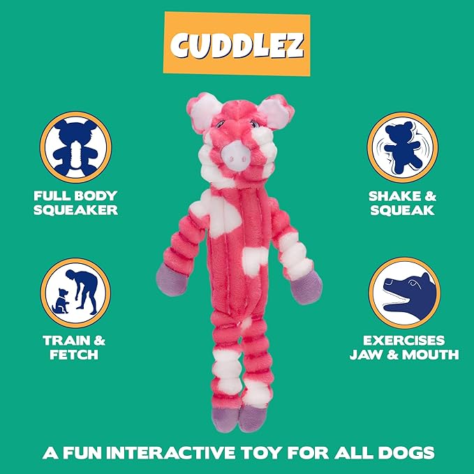 Juguete de Peluche para Perros Shake & Squeak Cuddlez, Aleatorio miniatura 5