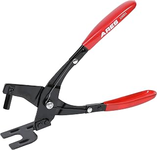 ARES 10001 - Exhaust Hanger Removal Pliers - Separates Rubber Supports from Exhaust Hanger Brackets - 25 Degree Offset for Access in Hard to Reach Places