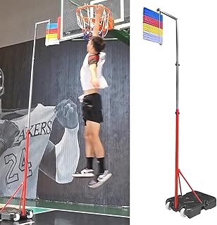 MUSNOW Vertical Jump Tester Stick Pole, Dunk Vertical Jump Trainer Equipment Tool, Basketball Volleyball Spike Measurement Challenger, Fitness Training