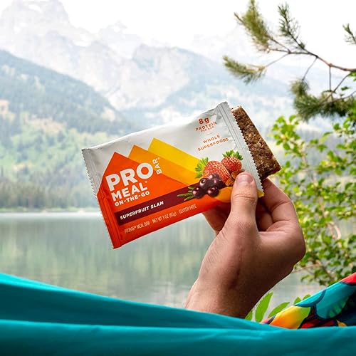 Vista 3 de Probar - Barra alimenticia no transgénica, sin gluten, certificado orgánico, saludable, ingredientes de alimentos integrales a base de plantas