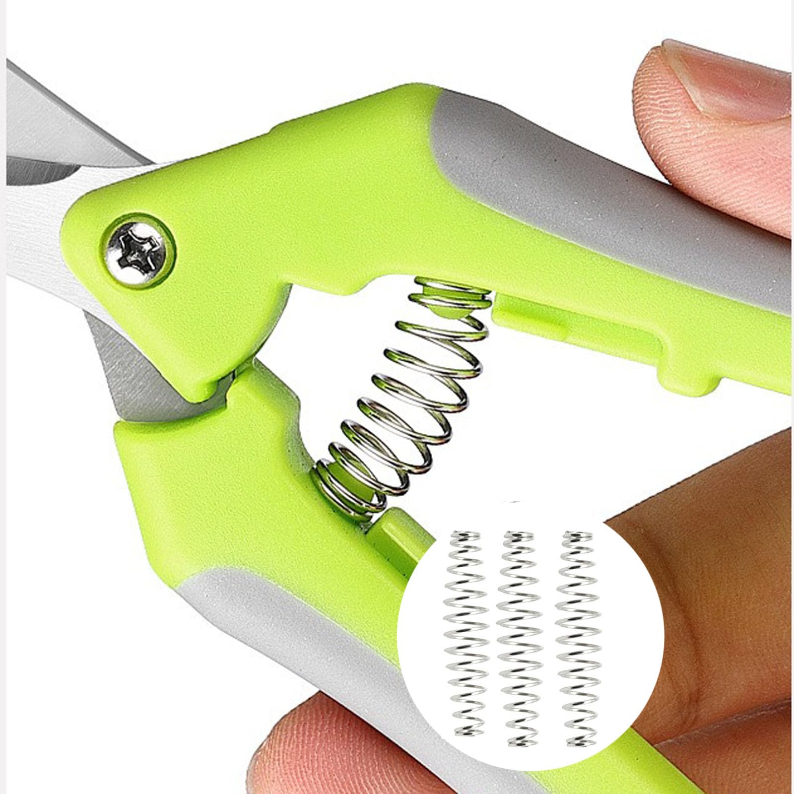 10 Molle Di Ricambio Per Cesoie Da Giardino | 4cm E 4.8cm - Acciaio Inossidabile - Foto 5