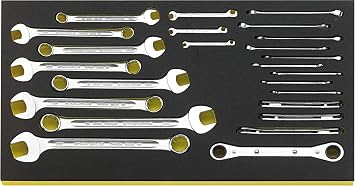 Stahlwille AOG-Kit No. 1322a WT/TS - 154 High-Performance Tools for Aeroplanes in Tool Trolley No. 13217 with TCS Inlays, 28.4kg, Made in Germany