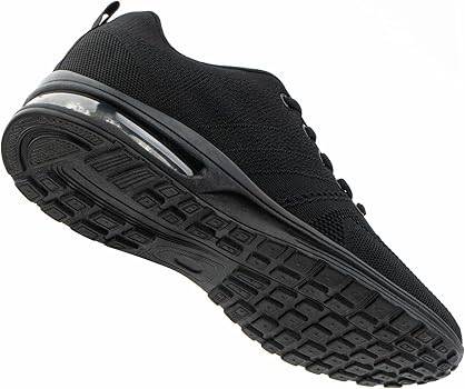 Zapatillas Deportivas Hombre Mujer Zapatillas de Running Ligero Transpirables Zapatos para Correr Fitness Casual Sneakers Negro Azul Gris Rojo EU 36-482