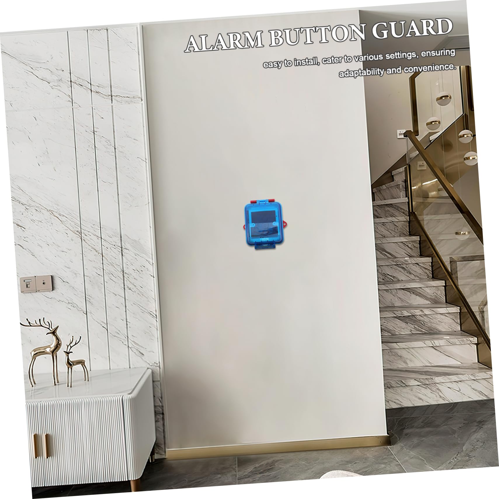 Artibetter Cubierta Protectora para Botón de Llamada Manual de Emergencia Compatible con Sensor Modelo Sap Cubierta del Punto de Llamada de Alarma contra Incendios