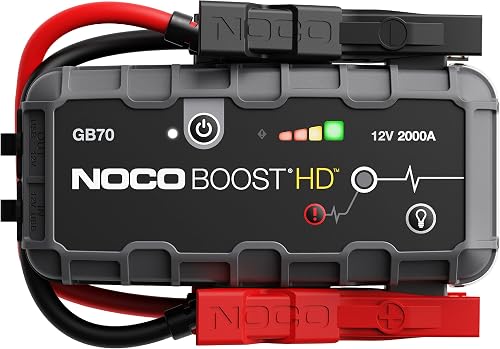 NOCO Boost GB70: Avviatore di Emergenza UltraSafe 2000A –…