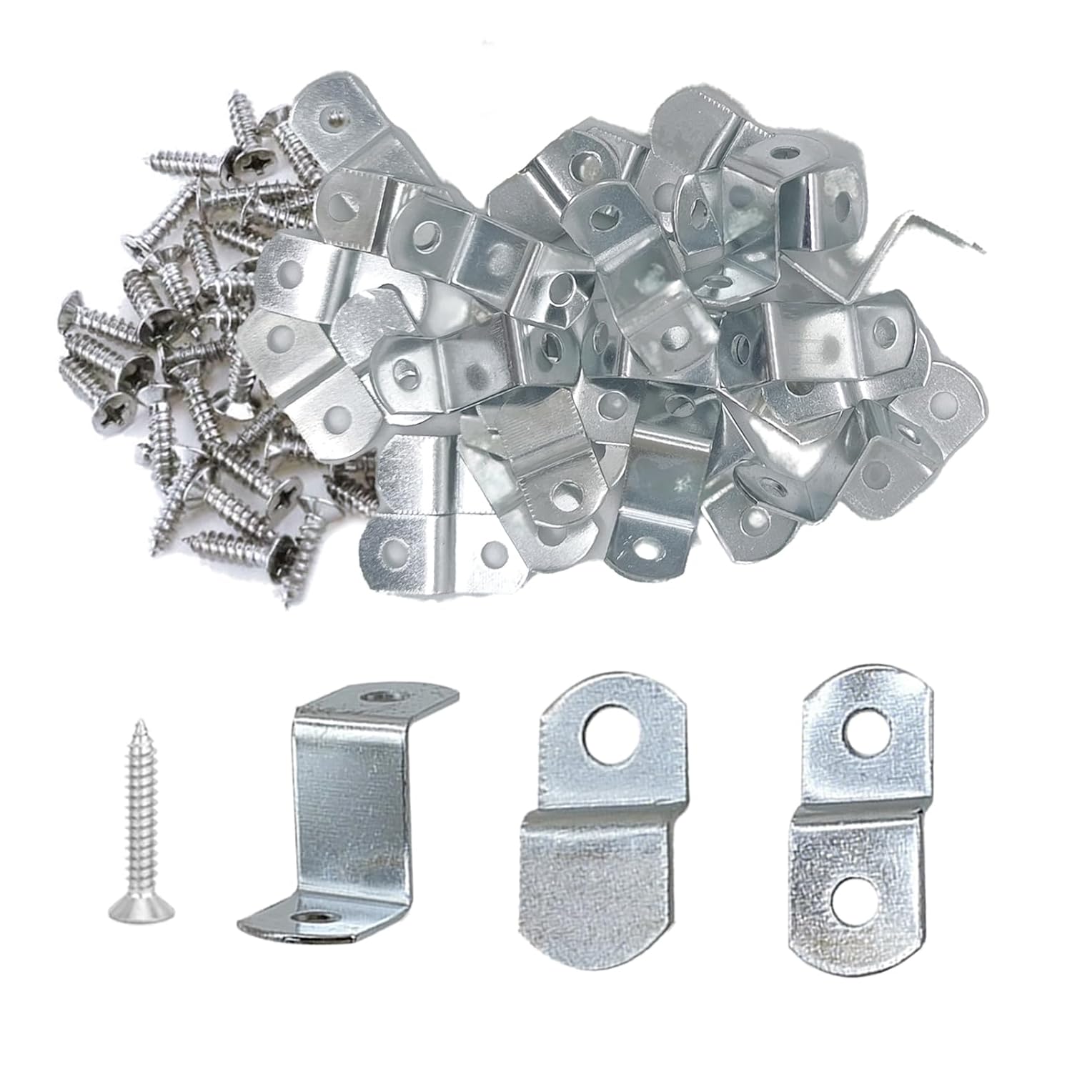 30 Set Canvas Clips Variety Offset Framing Clips full set overview