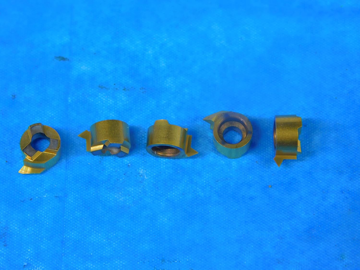 5PCS New VARDEX RV08.0510.01 GN39 TiN Coated Carbide Threading Inserts - AR5035RDT