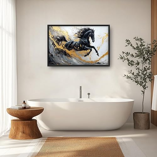 Miniatura 8 de Arte de pared de caballos, imágenes de caballos, decoración de habitación de caballos, impresiones en lienzo modernas para el hogar, decoración