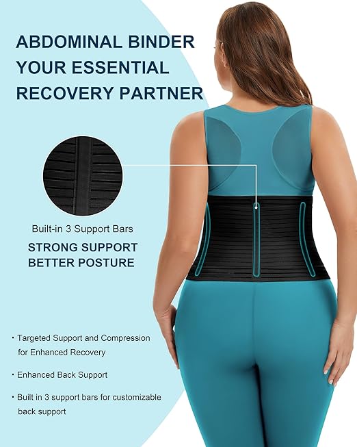 Faja Abdominal Channo para Hombre y Mujer - Soporte Post Cirugía miniatura 4