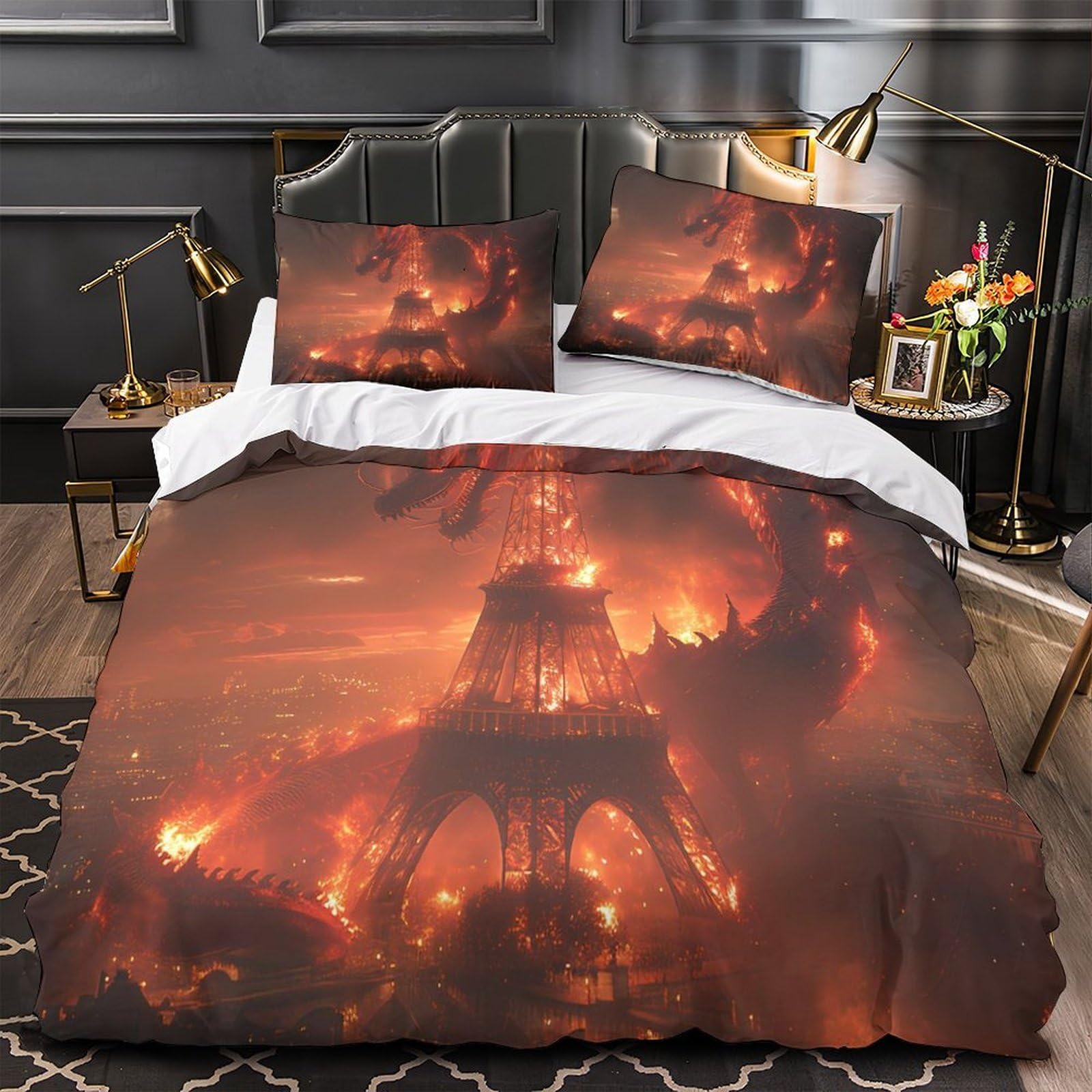 Housse de couette fantastique 3D pour éviter la transpiration nocturne des garçons