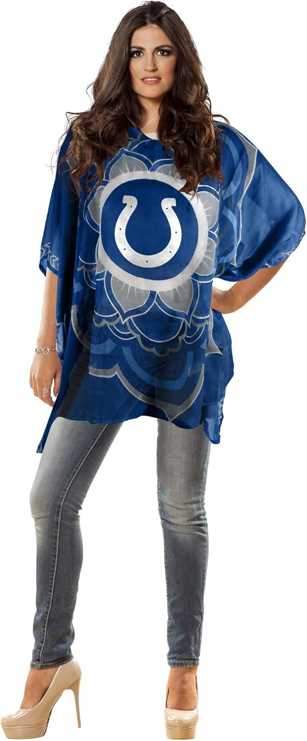 Littlearth NFL Sheer Caftan with Flower Design - Image 4