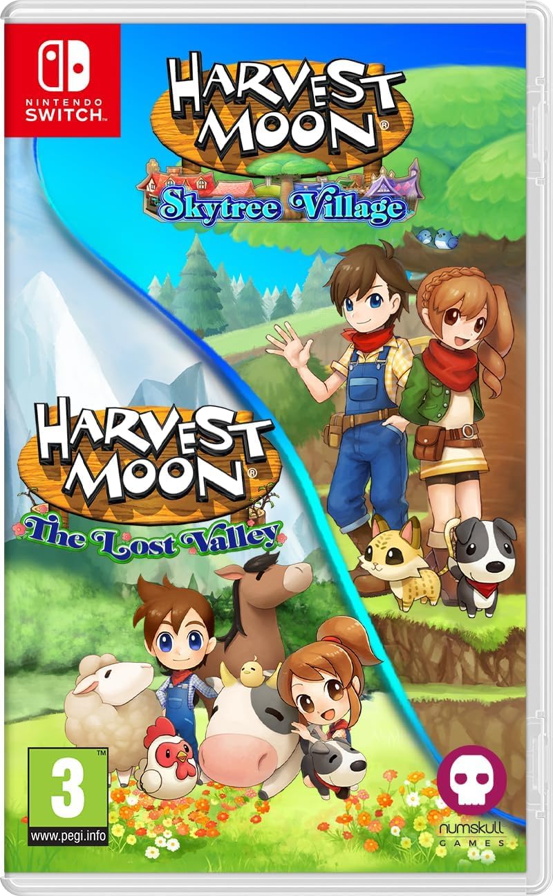Harvest Moon: The Lost Valley & Skytree Village Edición Standard (NSW) en oferta en Amazon
