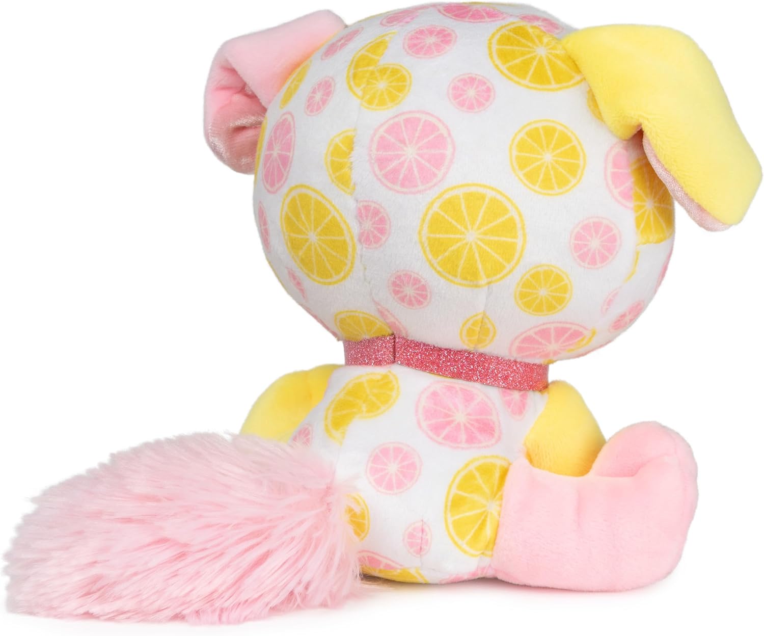 GUND P.Lushes Pets Juicy Jam Collection, Capri Limone Puppy Stuffed Animal, Pink/Yellow, 6”