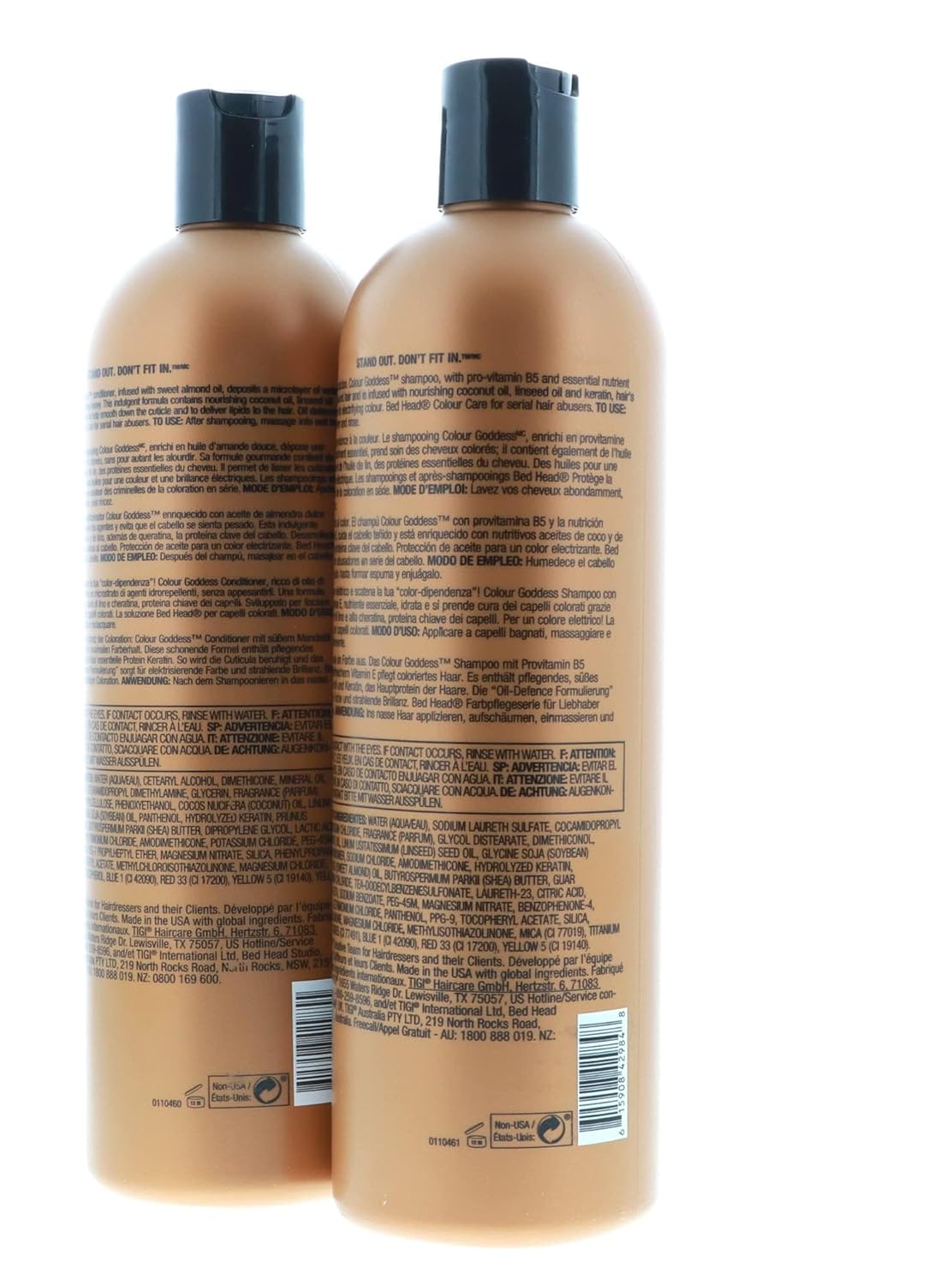 Bed Head Shampoo and Conditioner, Color Goddess, 25.36 Fl Oz (Pack of 2)