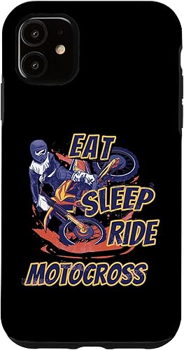 Miniatura 10 de iPhone 12 mini Eat Sleep Ride motocross Enduro Motocross Case
