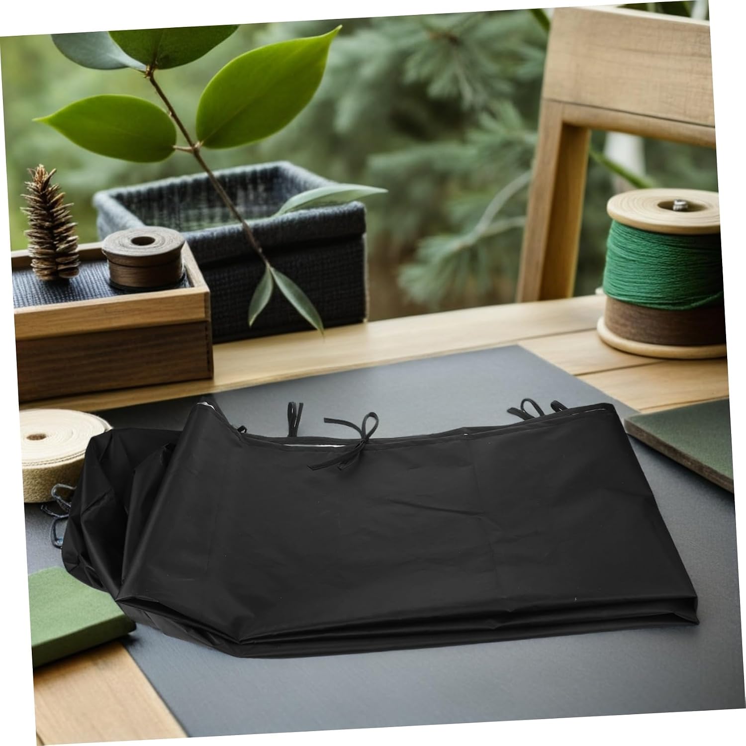 Outdoor Awning Protective Cover Black 9.84ft Oxford Cloth Xmas