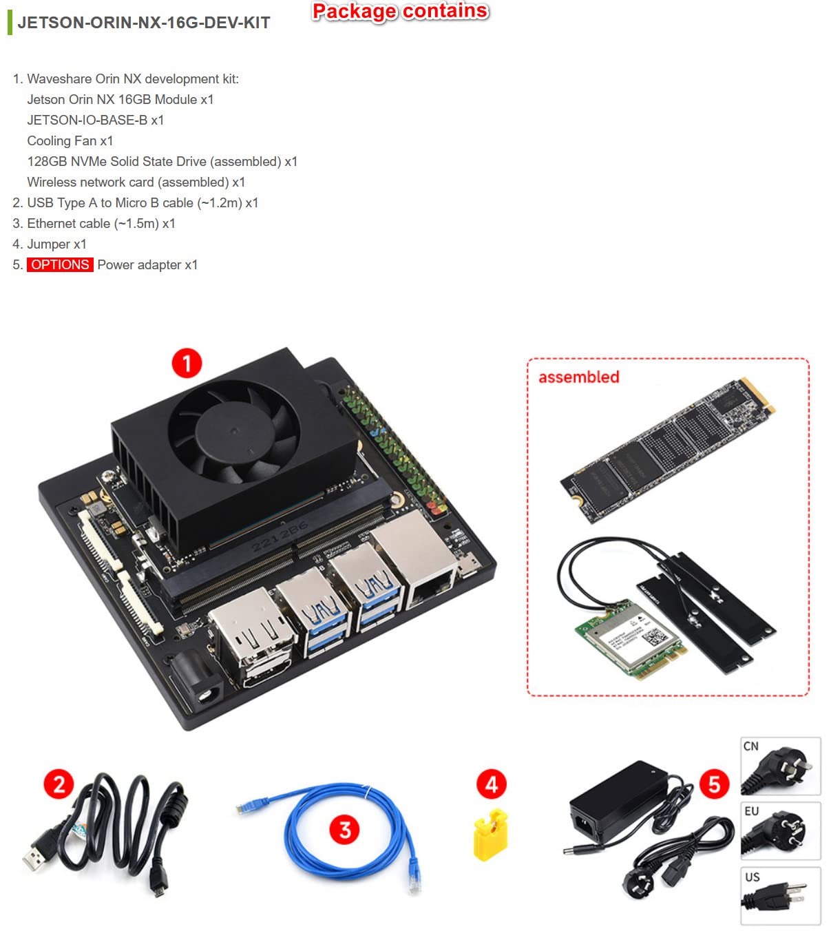 ワークステーション Jetson ORIN NX 16GB JP6.2.1 NVME256GB Amazon.com: Jetson Orin NX SUB Developer Kit with 8G/16GB RAM (8GB