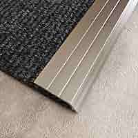 Profilo Di Transizione 3M Autoadesivo Grigio - Per Pavimenti E Tappeti | Altezza 3 Mm - Foto 6