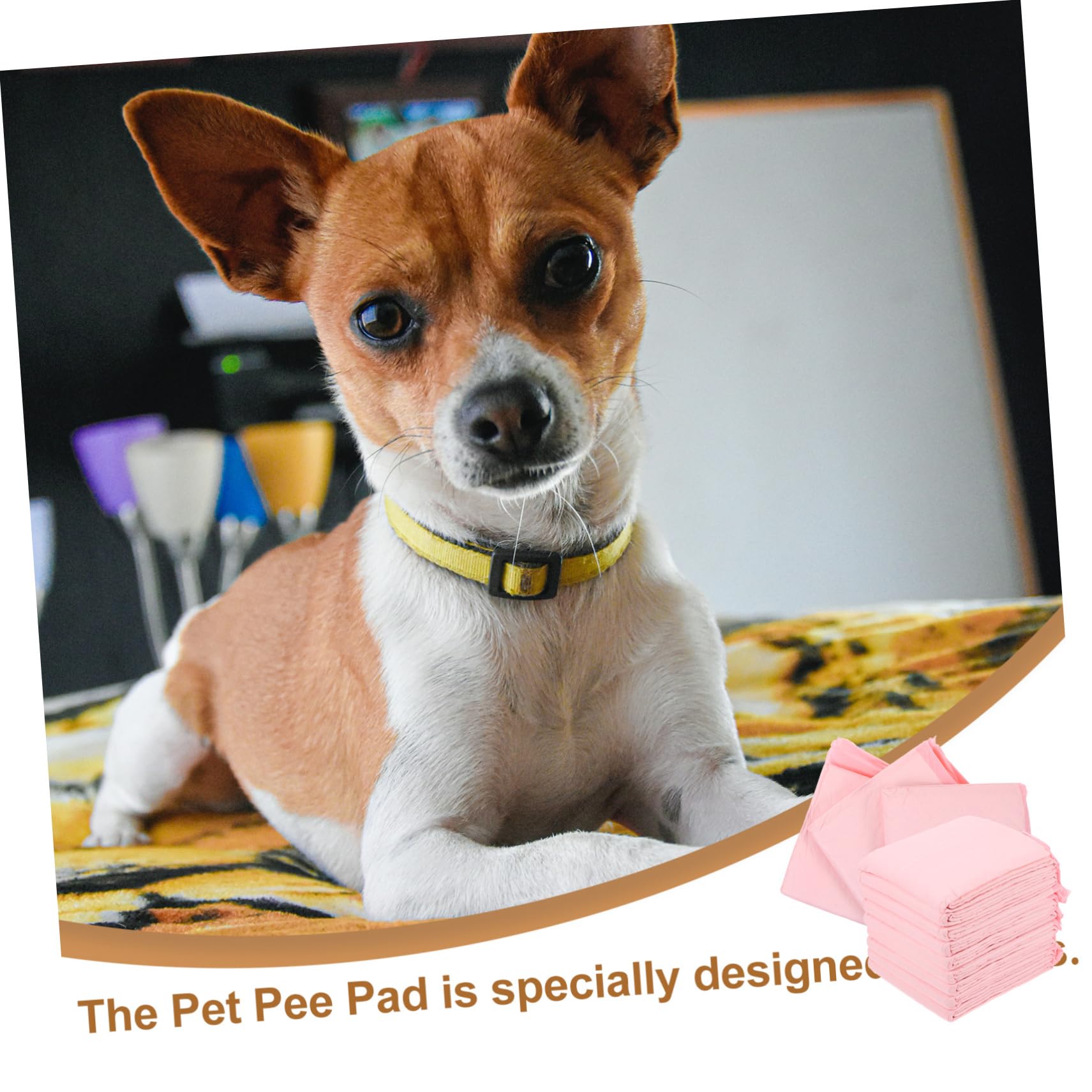 Traversina Assorbente per Cani Rosa, 40 Pezzi, 60x60 Cm | Tessuto Non Tessuto, Uso Indoor e Outdoor, per Cuccioli e Cani Anziani