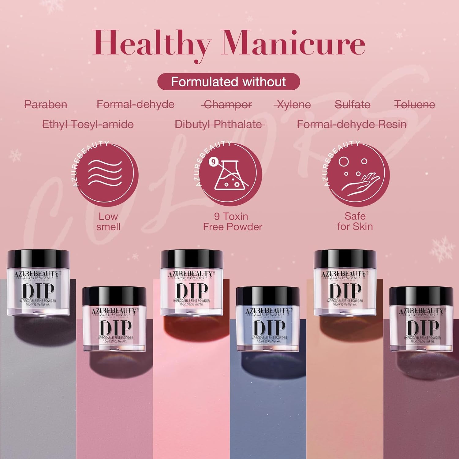 AzureBeauty 31 Pcs Dip Powder Nail Kit Starter All Season 20 Colors Glitter Nude Gray Acrylic Nail Dip Powder System Essential Liquid Set for French Nails Art Manicure DIY Salon Gift for Women