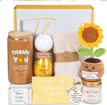 11Pcs Thank You Gifts For Women, Administrative Professional Day Gifts For Assistant, Principal, Teacher Employee Appreciations Gift, Thank You Gift For Coworkers, Friend, Boss, Nurse, Social Worker