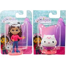 Gabby's Dollhouse Action Figure, Blind Boxes & Stationary Sets - Set of 2 Minifigures - Gabby & Cakey Cat