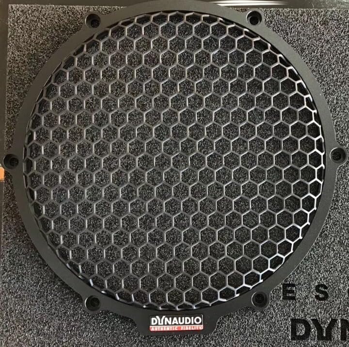 2 Pack Black Speaker Grill Cover for Dynaudio Esotar-650 Woofer Speaker