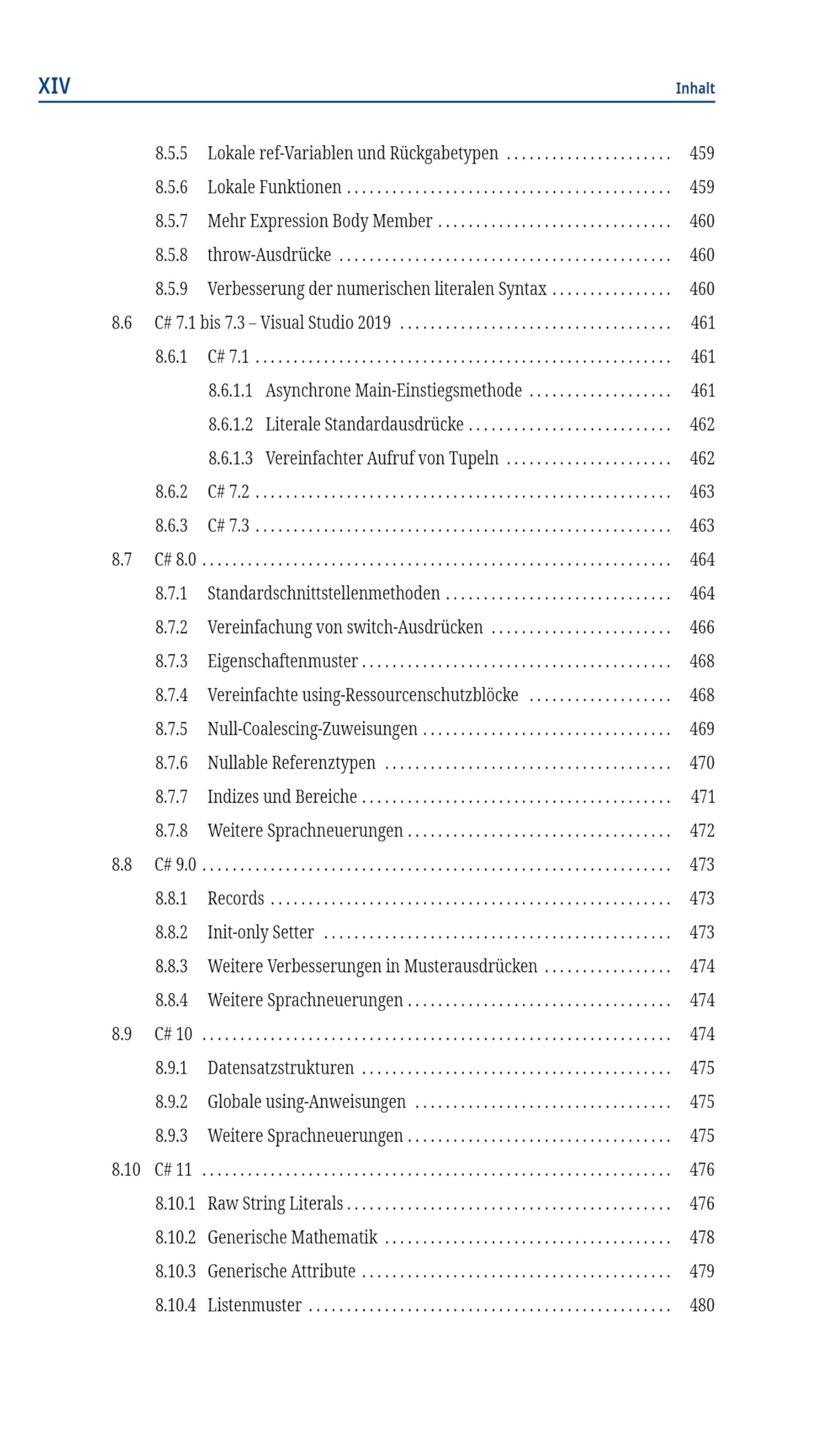 C# und .NET 10 – Grundlagen, Profiwissen und Rezepte
