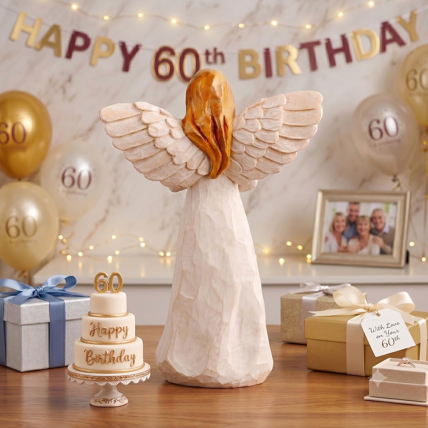 Kohehe 60th Birthday Gifts for Women, Happy 60th Birthdays Gift Ideas image 3