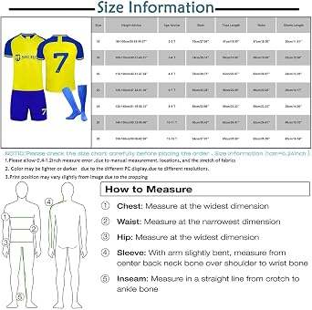 Al NASSR FC Jersey Kit for Adult/Children, 2022/23 Home Away Soccer Jerseys New Sesson Unisex Activewear Football Kits Boys' Football Training Shirts Shorts and Socks Sportswear Tracksuit