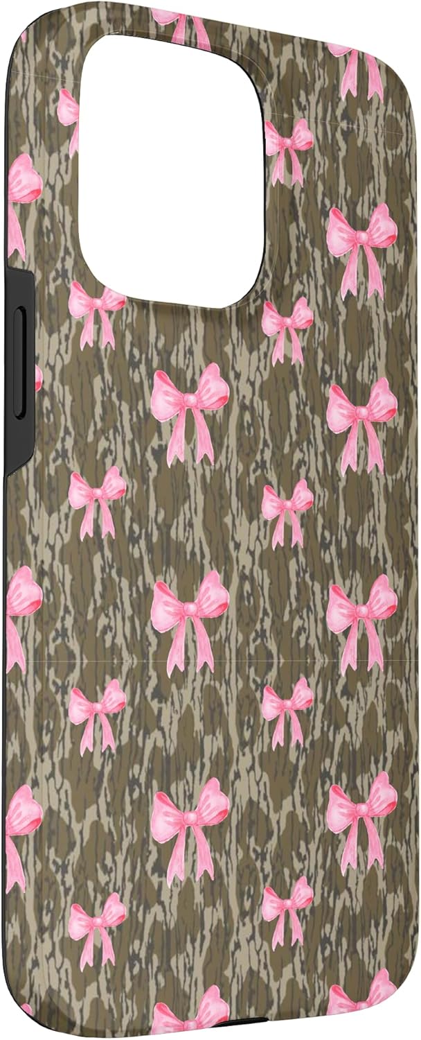 Women’s bottomland camo - pink Case for iPhone 15 Pro Max