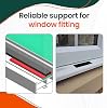 50 Plastic Window & Glazing Packers Spacers 1mm - 6mm