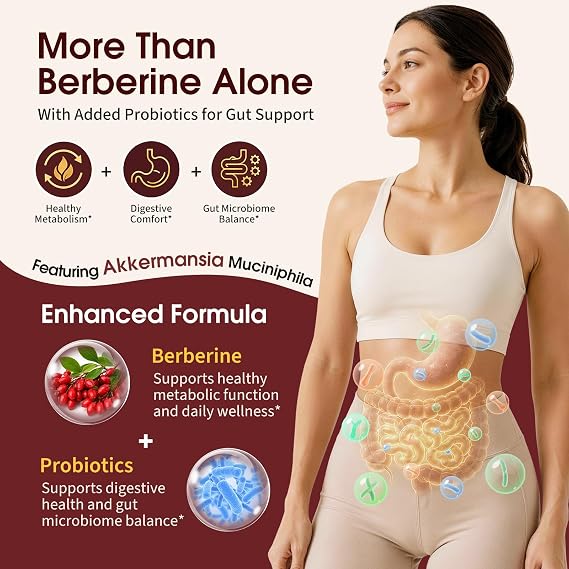 Berberine with Ceylon Cinnamon Supplement Phytosome Liquid Drops 1000mg