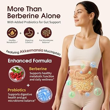 Berberine with Ceylon Cinnamon Supplement Phytosome Liquid Drops 1000mg