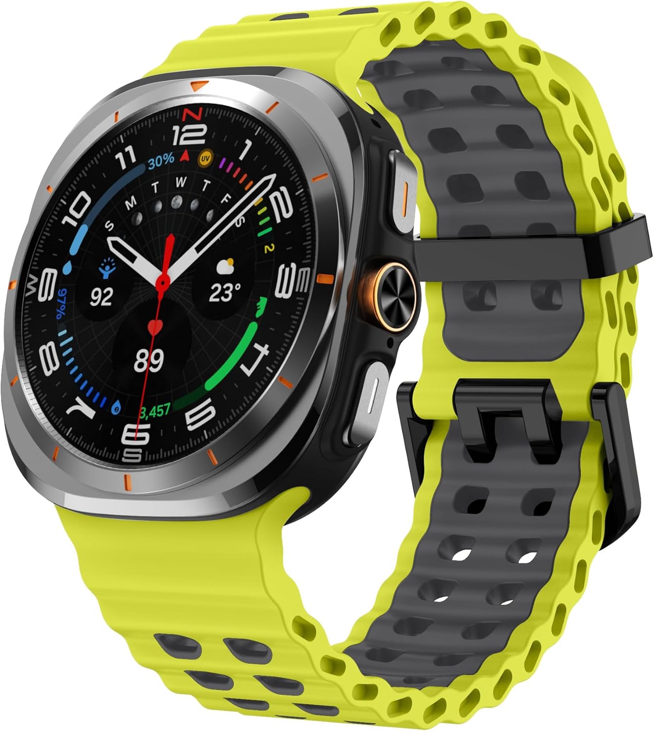 Marine Band For Samsung Galaxy Watch Ultra Strap 47mm Accessories Sport silicone correa Bracelet For Galaxy Watch7 ultra 47 mm Strap