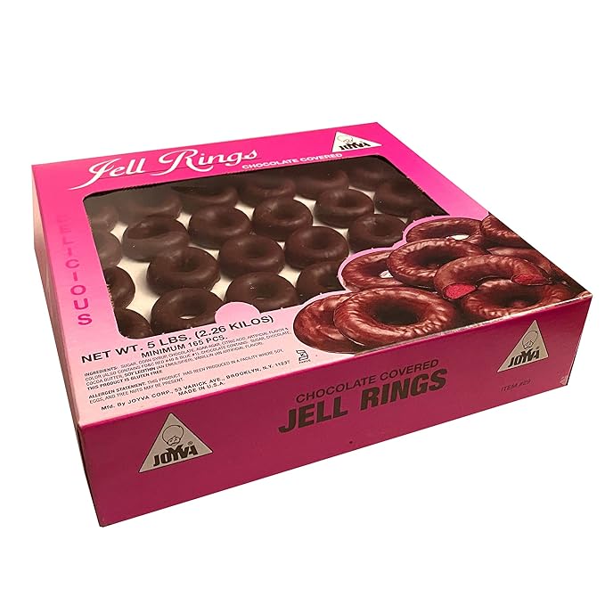 Joyva Jell Rings The Original Gourmet Chocolate