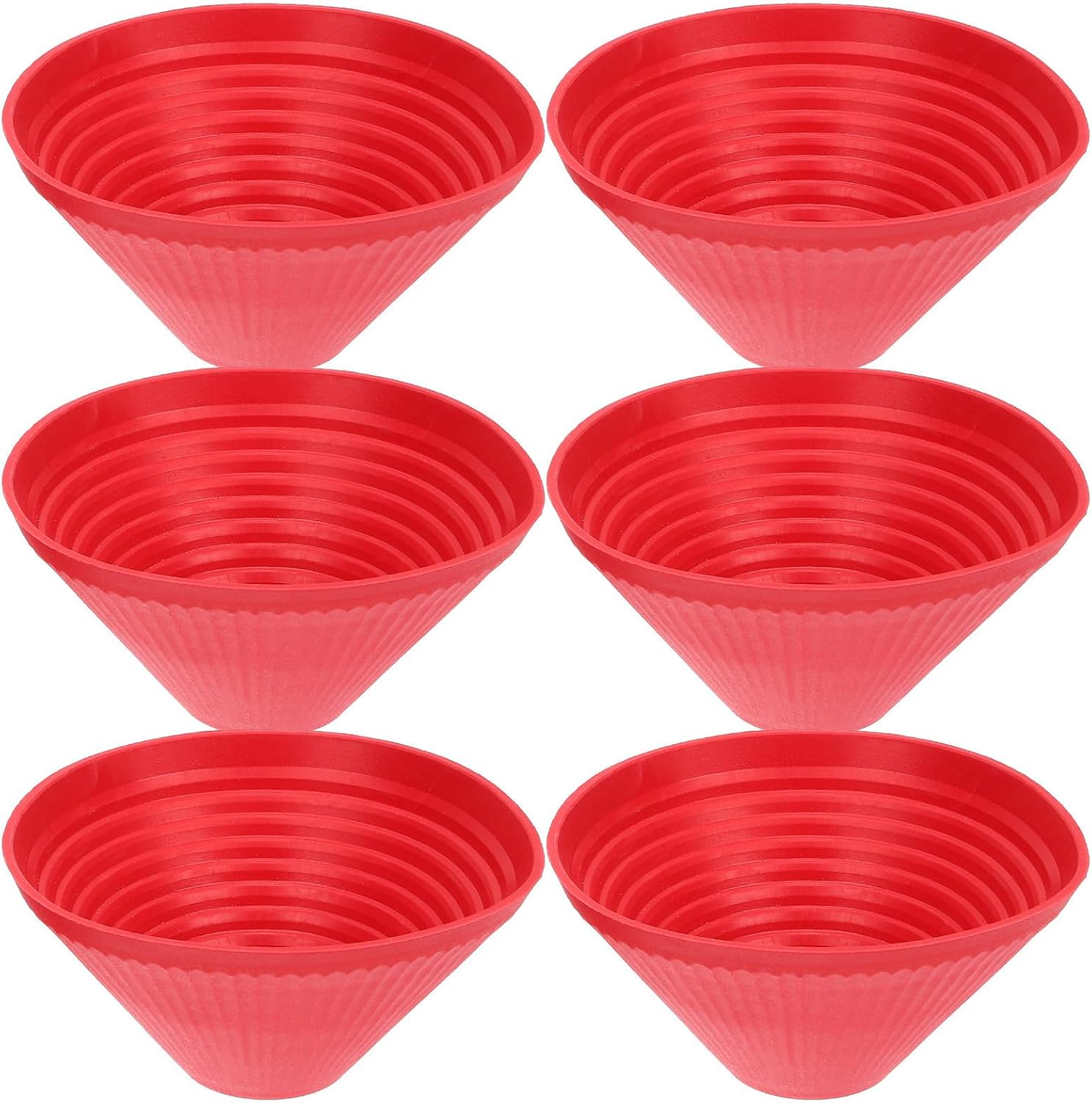 Kichvoe 6pcs Rubber Jar Opener Gripper Pads Flexible Lid Opener Non-slip Heat-resistant Kitchen Tool for Easy Jar Opening in Kitchen and Cafe