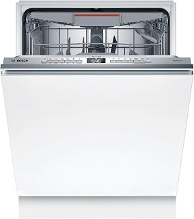 Bosch SMV6YCX02E Series 6 Complete Concealed Built-In Dishwasher, PerfectDry, Home Connect, EfficientDry: Automatic Door Open, 60 cm