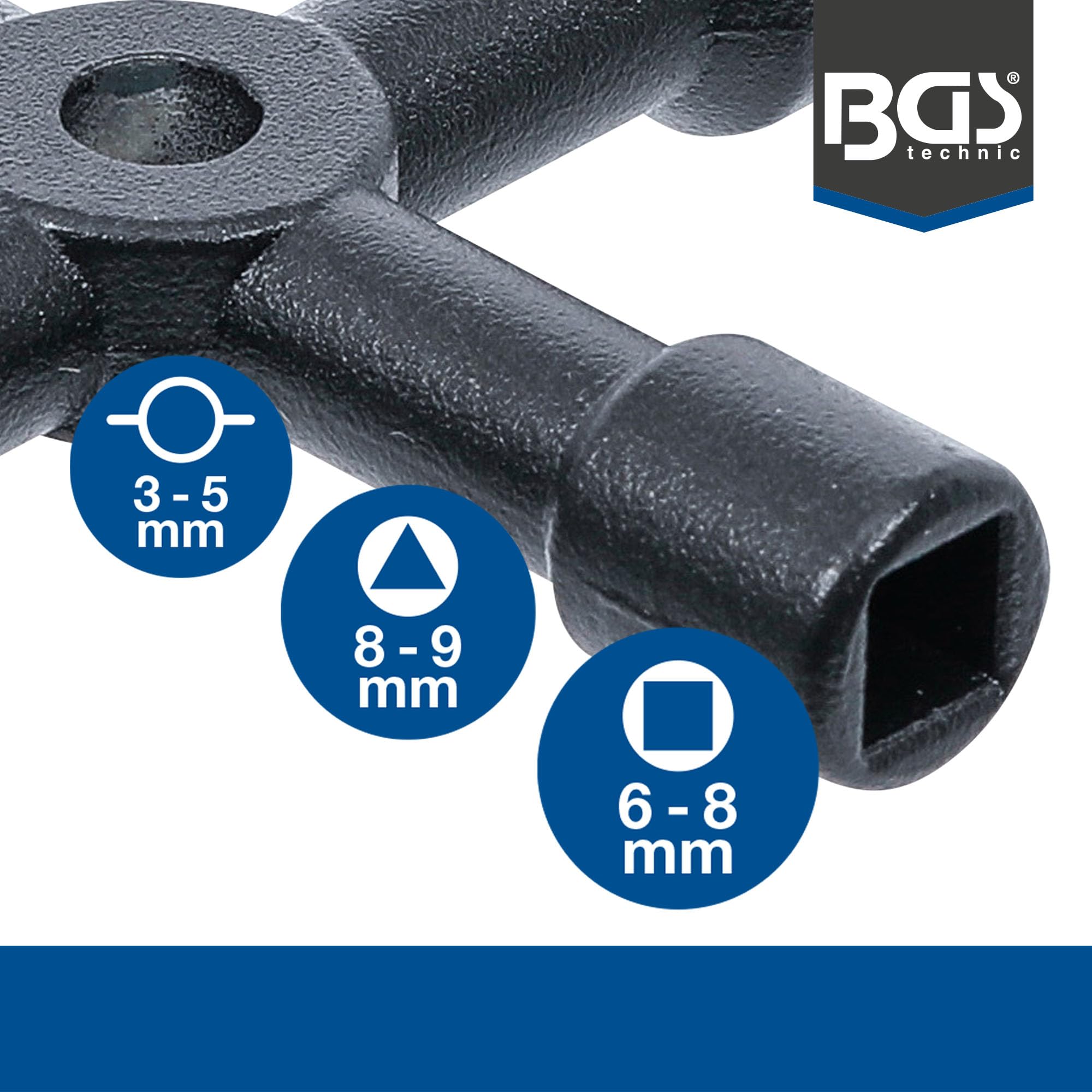 BGS 9803 | Llave multiuso para paneles