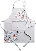 Vista 641 de Maison d' Hermine Delantal 100% de algodón para mujeres con bolsillo de cocina delantal de chef para hombres, decoración de Pascua