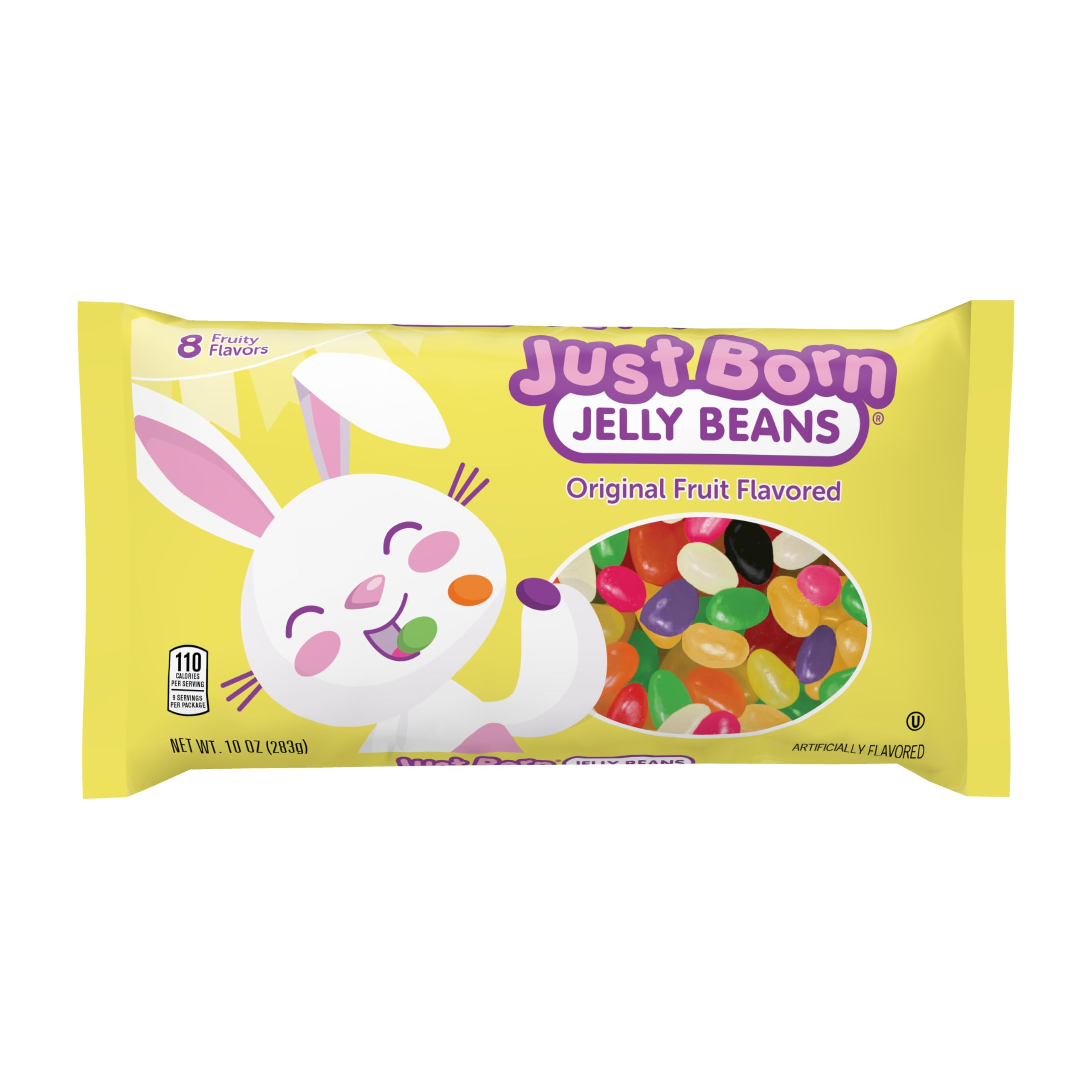 Just Born Jelly Beans I Original Fruit Flavor Easter Candy I 10oz (283g) I US Import
