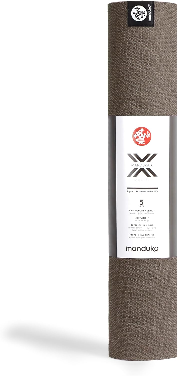 Manduka X Yoga Mat 71" - 5mm | High Performance Fitness Mat | Durable Design | Yoga, Outdoors, Stretching | 71 x 24 inches