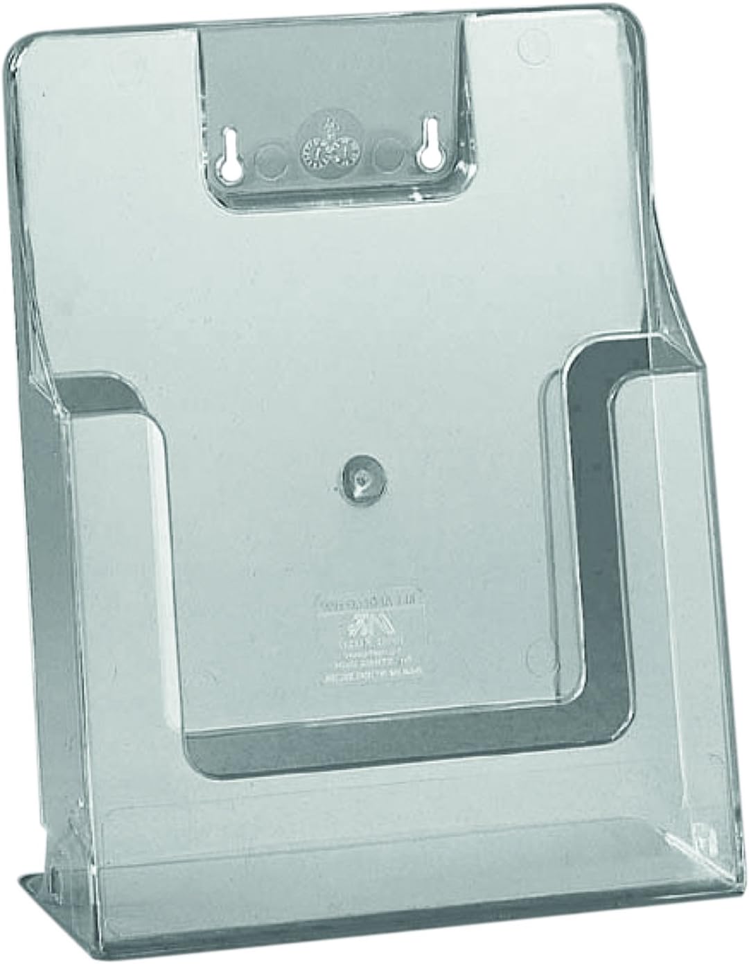 Brochure Stand A4 Plexiglass Free Standing Transparent