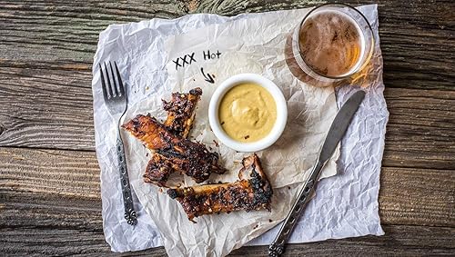 Kozliks XXX Hot Spicy Brown Yellow Dijon Natural Sin Gluten Mostaza, tarro de 8.5 onzas